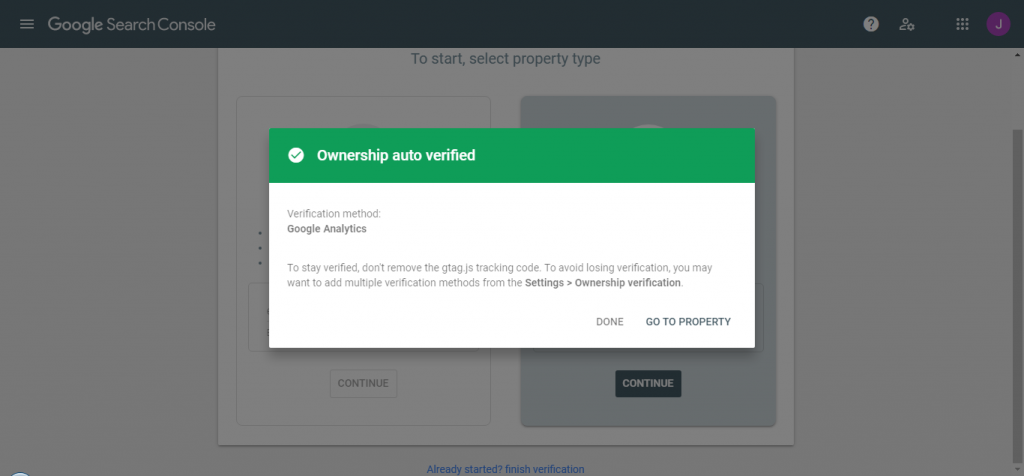 complete verify ownership